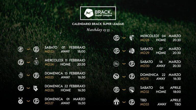 calendario brack super league 23-33